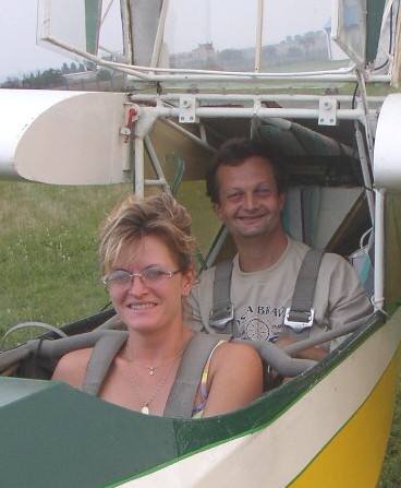 Pavel s letuškou Lídou